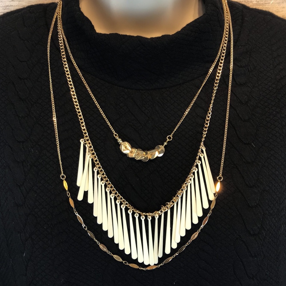 NWOT BaubleBar muti strand necklace
